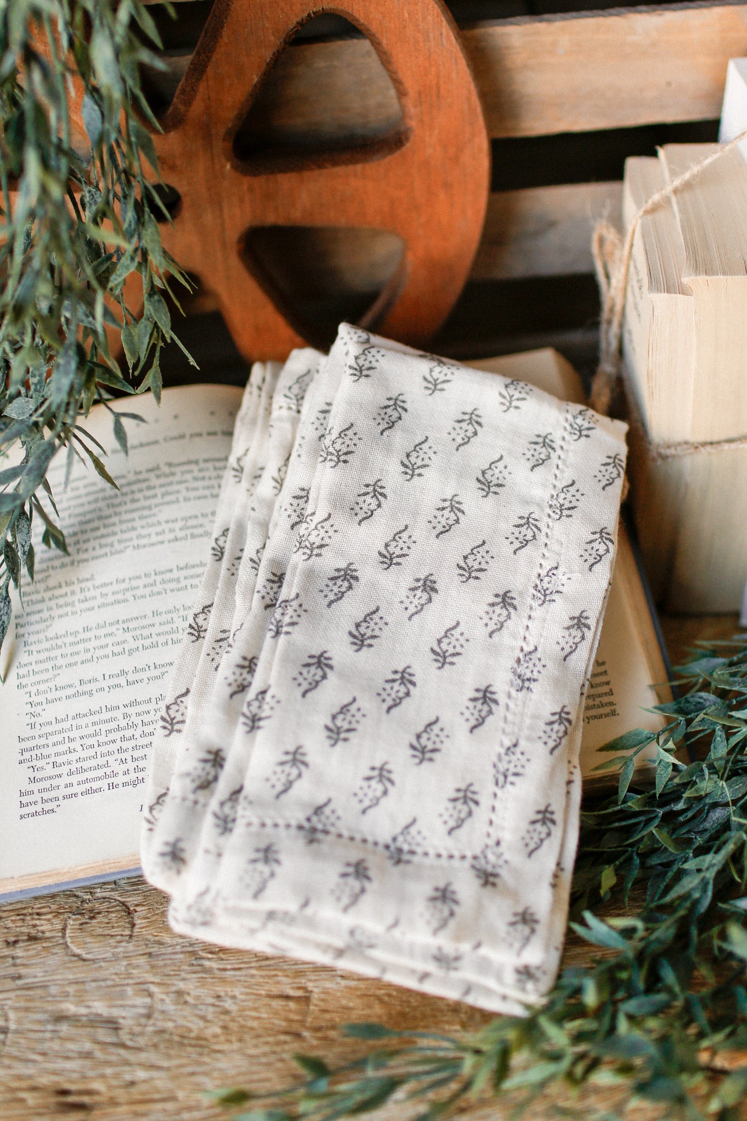 Floral Pattern Napkins