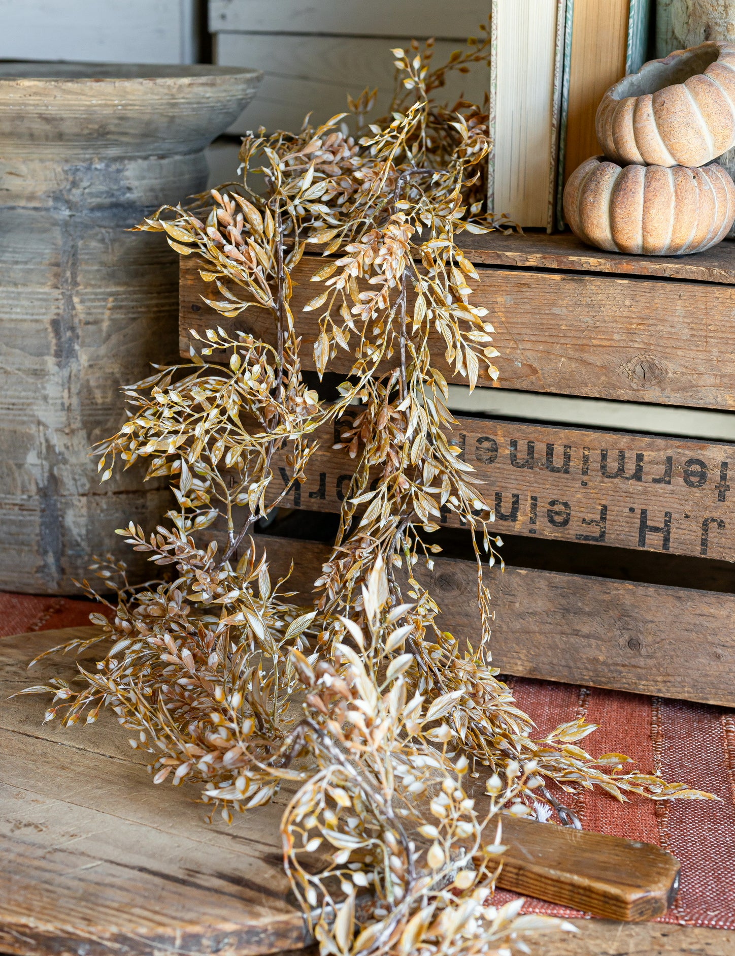 Ambermist Sage Garland The Little Burlap Barn