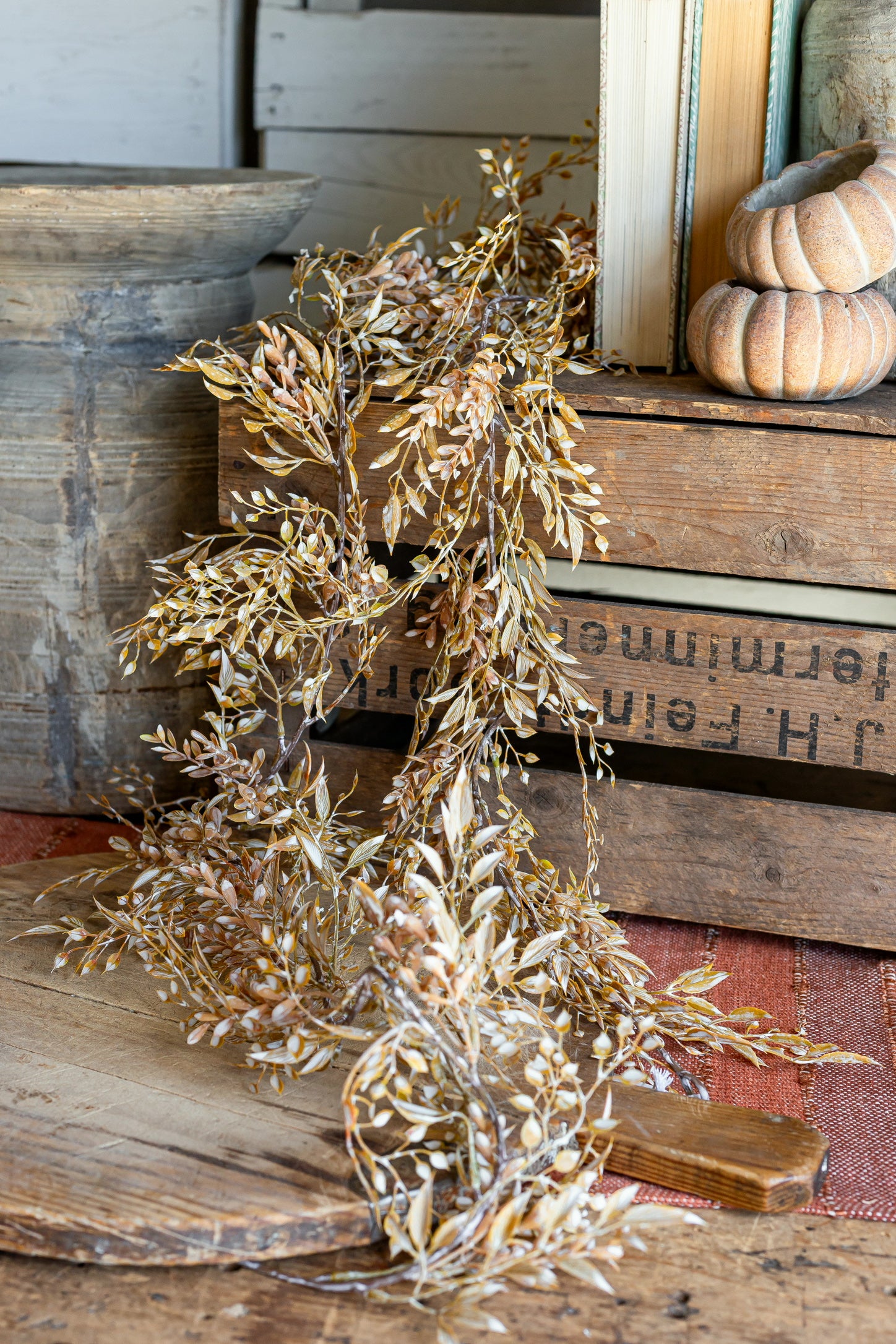 Ambermist Sage Garland The Little Burlap Barn