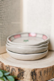 Stoneware Striped Charm Dish The Little Burlap Barn®