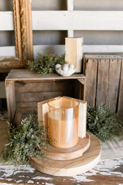 Medium Champagne Flameless Candle The Little Burlap Barn®