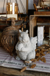 Vintage Concrete Squirrel