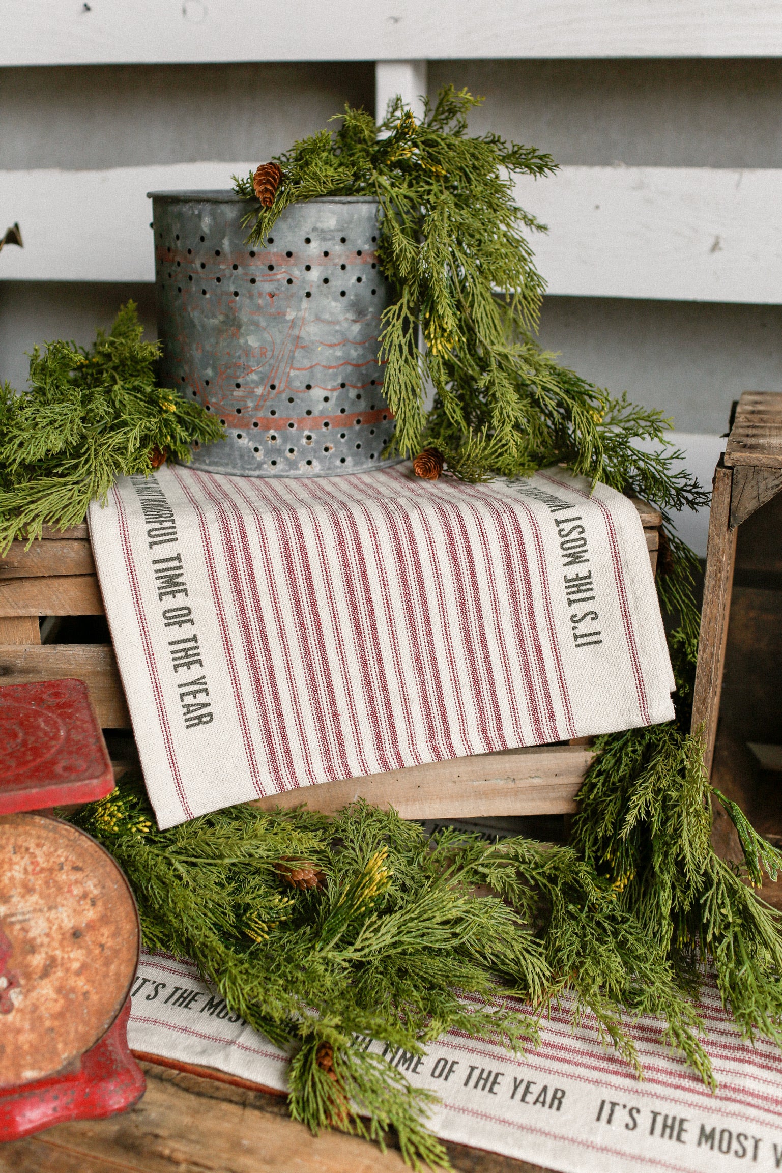 Most Wonderful Time Of The Year Runner The Little Burlap Barn®