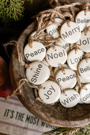 Stoneware Holiday Ornament