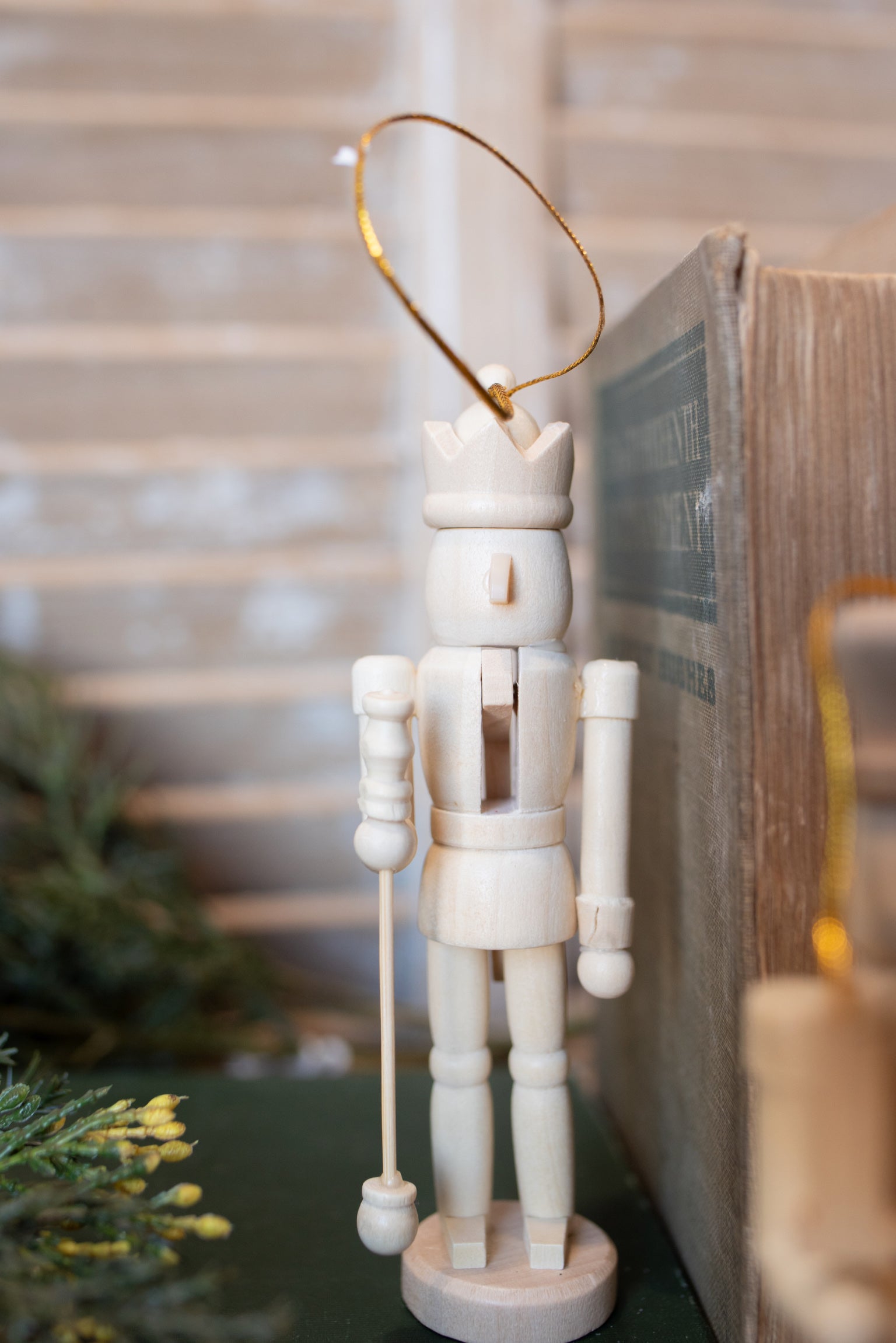 Wood Nutcracker Ornament (3 Styles)