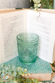 Embossed Drinking Glasses The Little Burlap Barn®