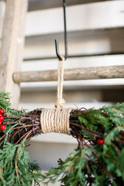 Forest Falls Berry Wreath (L)