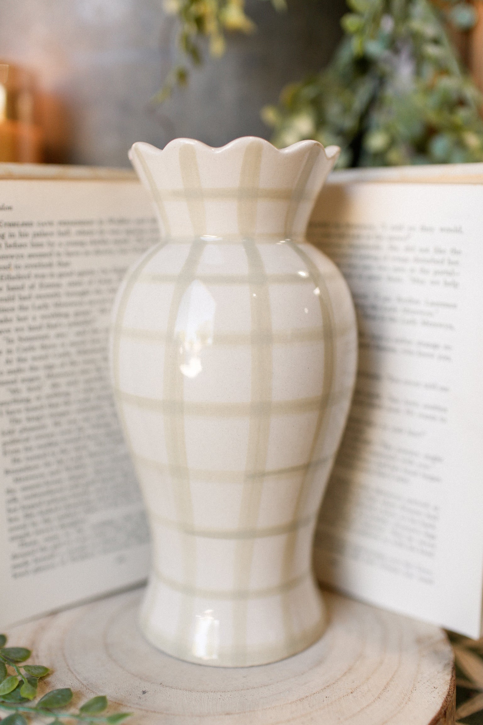 Bonnie Scalloped Vase The Little Burlap Barn®
