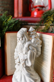 Vintage Santa Music Figurine