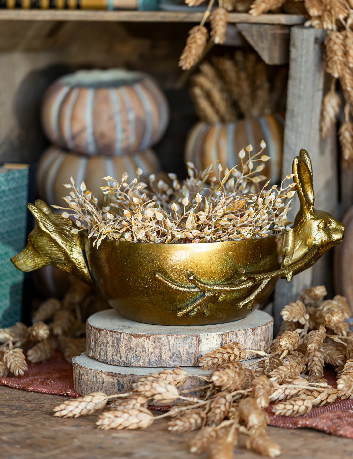 City Fox & Hare Handle Bowl The Little Burlap Barn