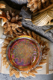 Vintage Carnival Glass Commemorative Place (Spirit of 1776)