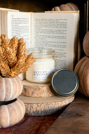 Autumn Kitchen Mason Jar Candle The Little Burlap Barn