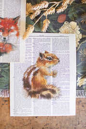 Handmade Fall Dictionary Print