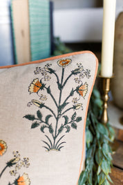 Cottage Marigold Pillow