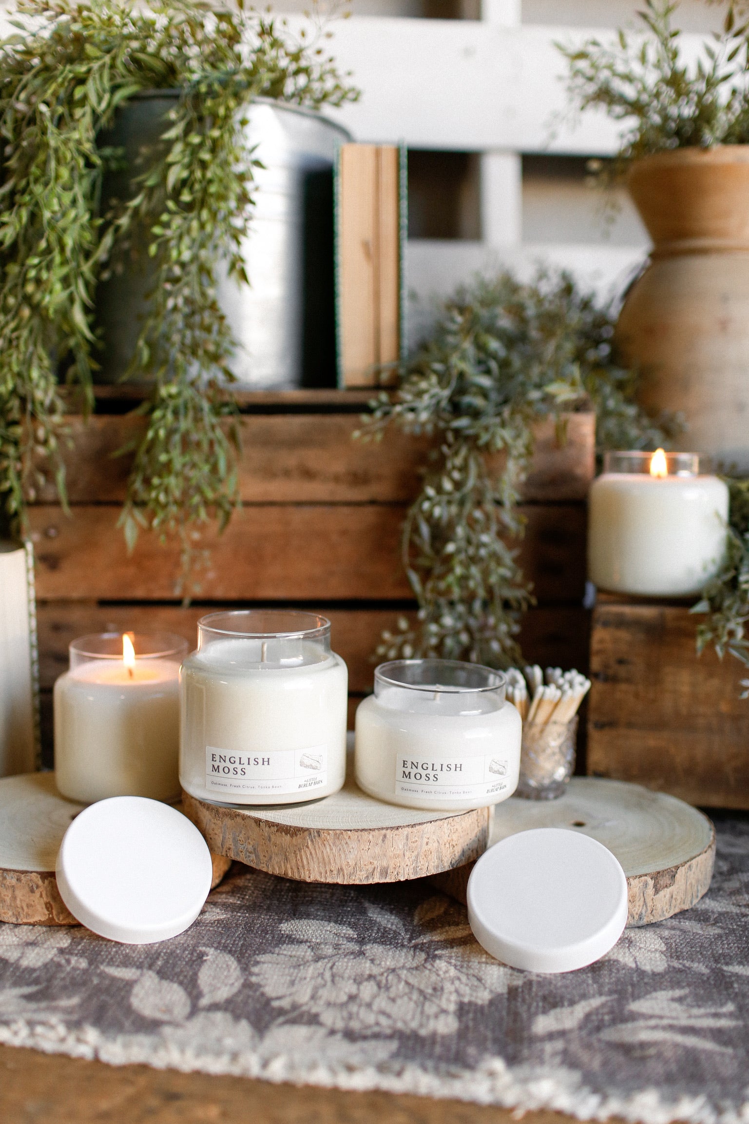 Apothecary Candle-English Moss