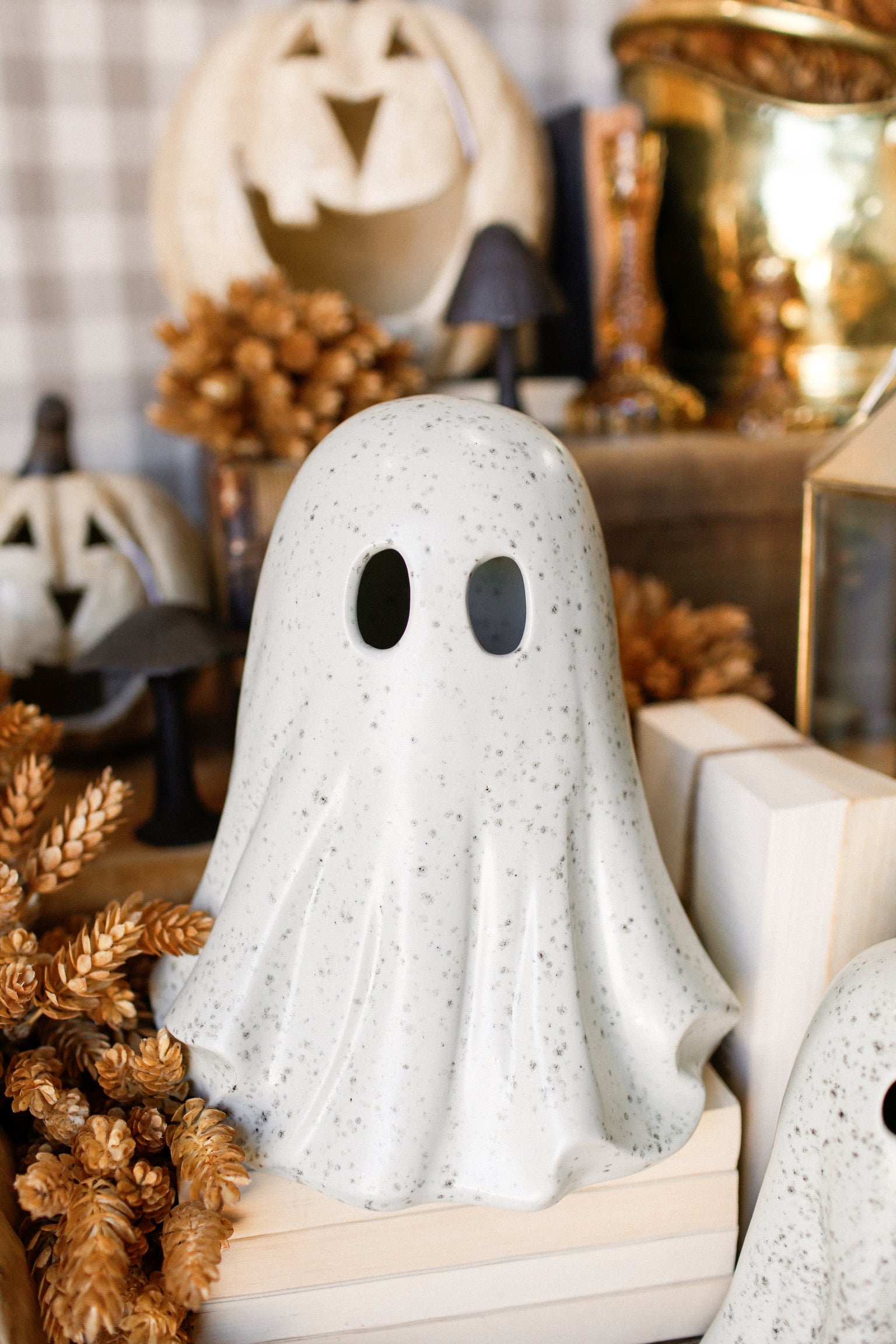 Handmade Speckled Ghost