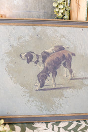 Two Dogs Framed Art The Little Burlap Barn®