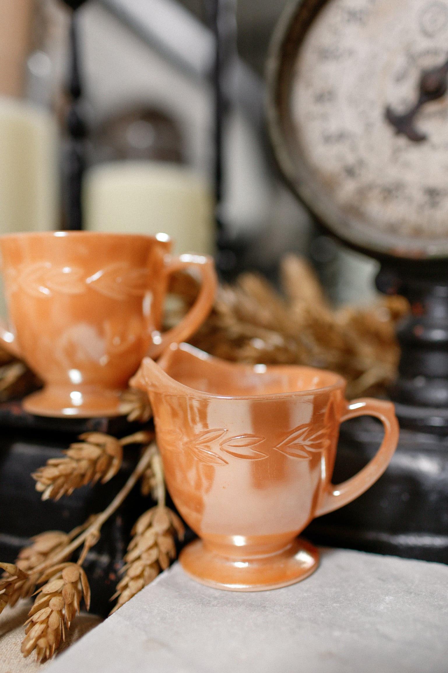 Vintage Fire King Cream & Sugar Set The Little Burlap Barn®