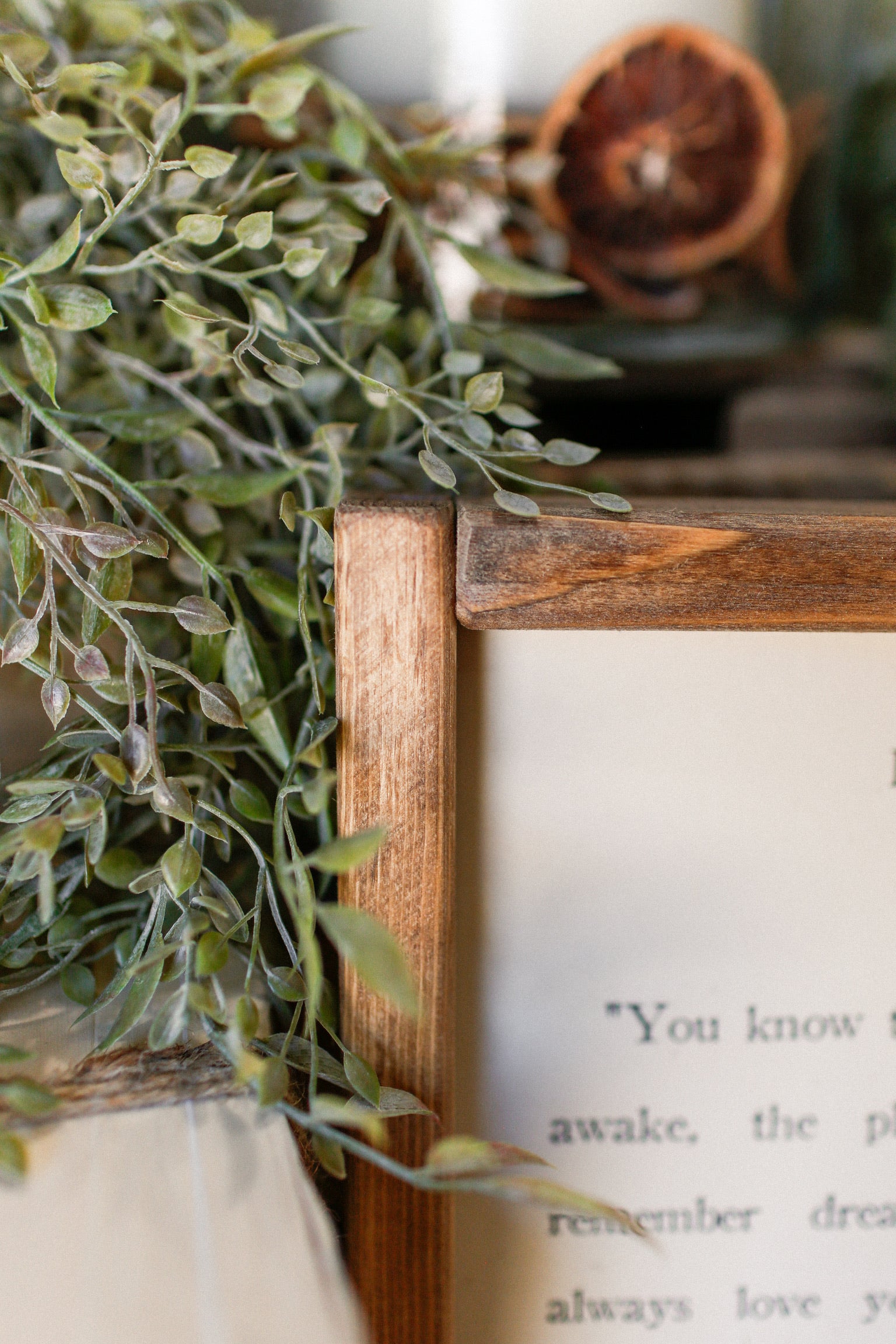 Handmade "Neverland" Framed Sign The Little Burlap Barn®