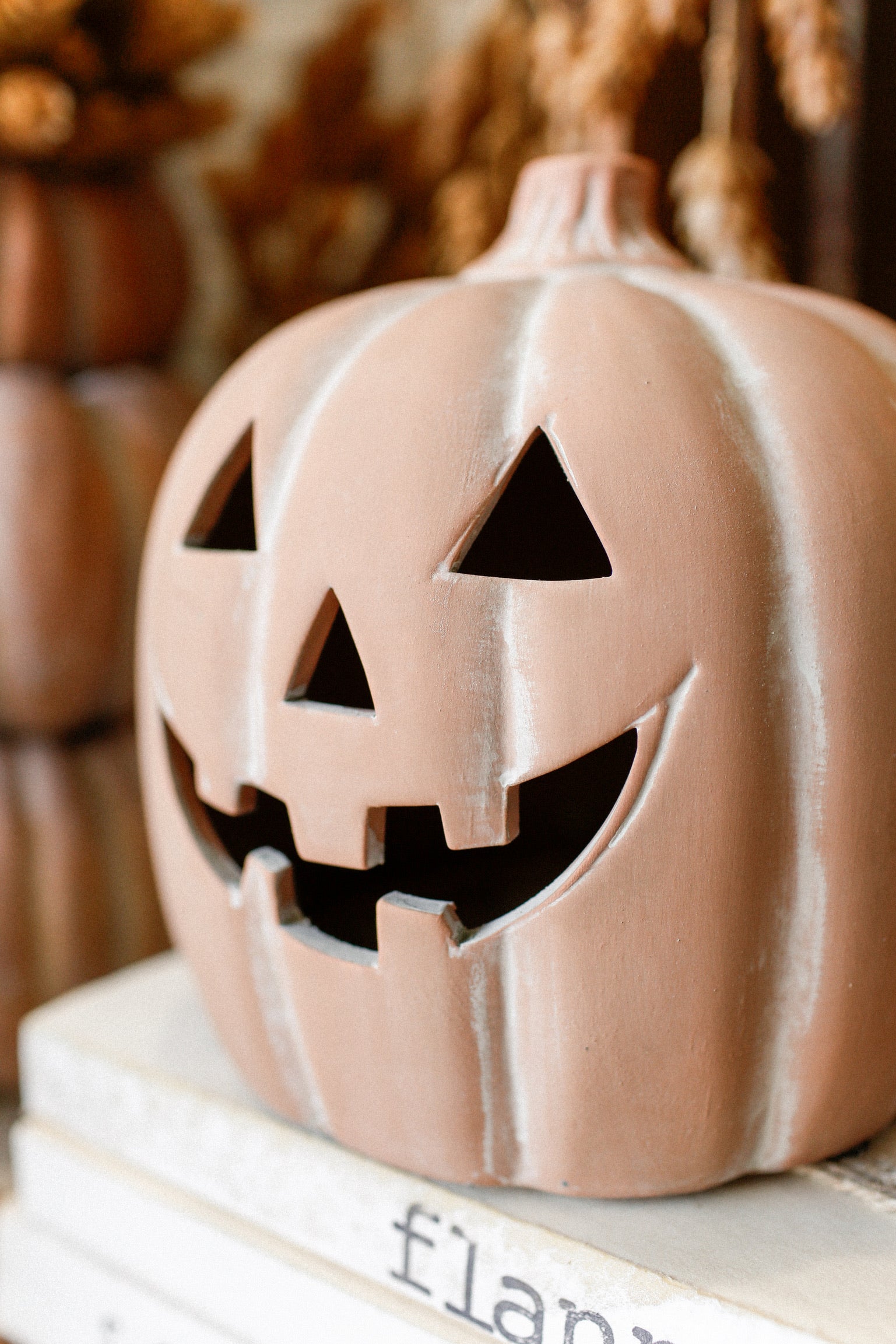 Ceramic Jack O' Lantern
