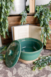 Vintage Floral Casserole Dish