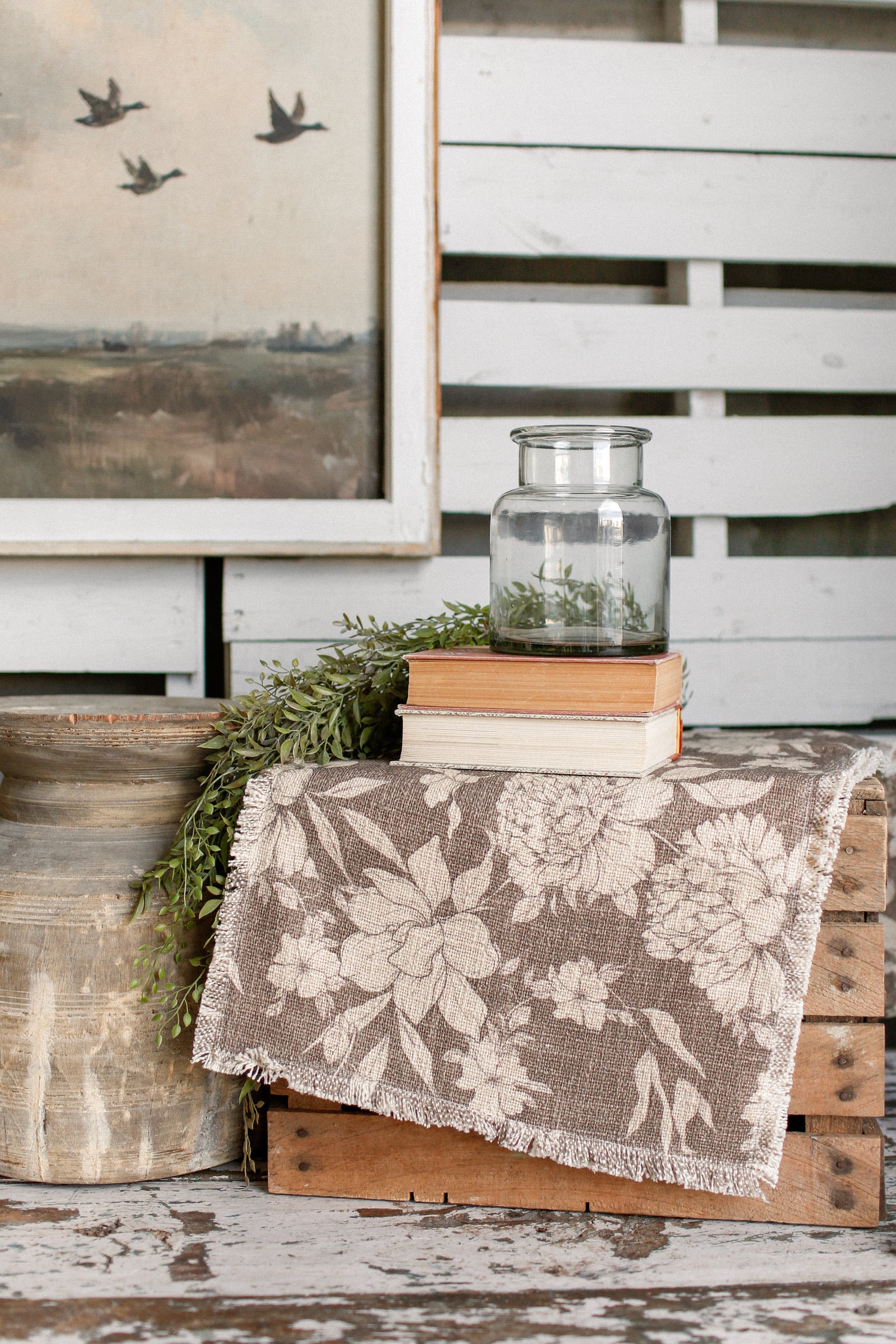 Cottage Floral Runner The Little Burlap Barn®