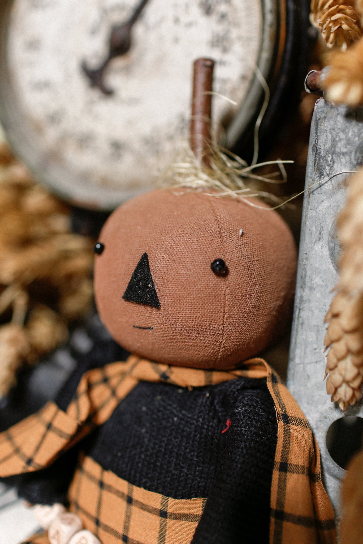 Handmade Harvest Jack Doll