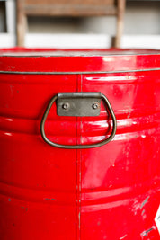 Vintage 110lb Lard Tin