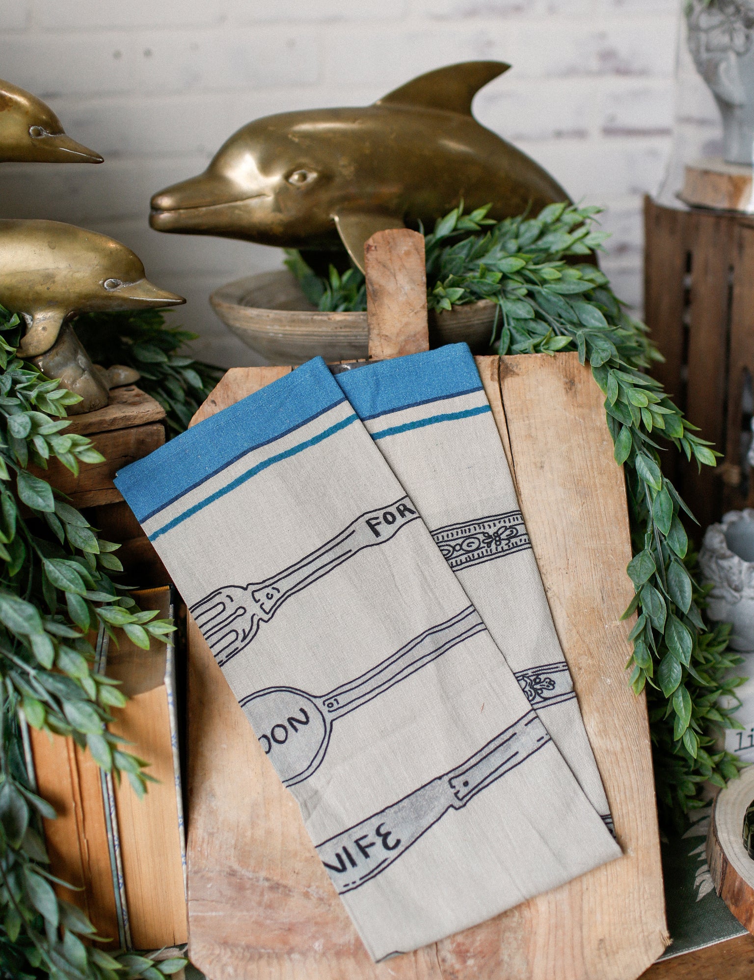 Utensils Kitchen Towel The Little Burlap Barn®