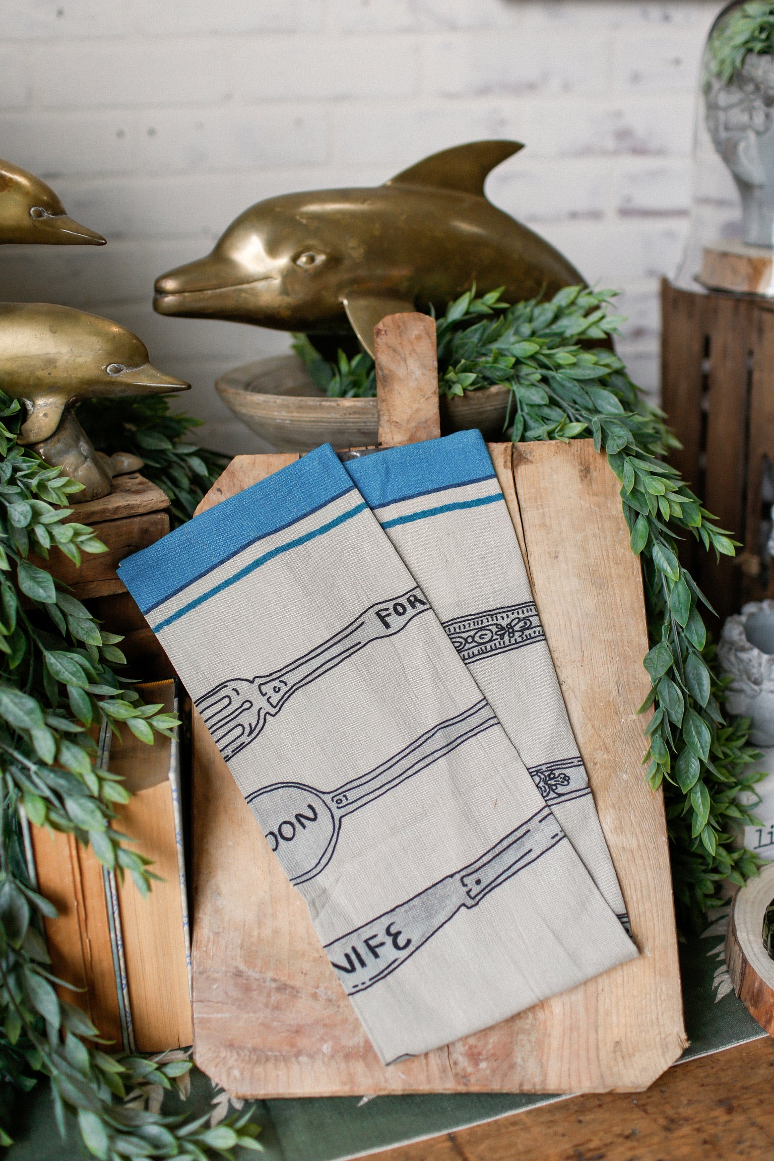 Utensils Kitchen Towel The Little Burlap Barn®