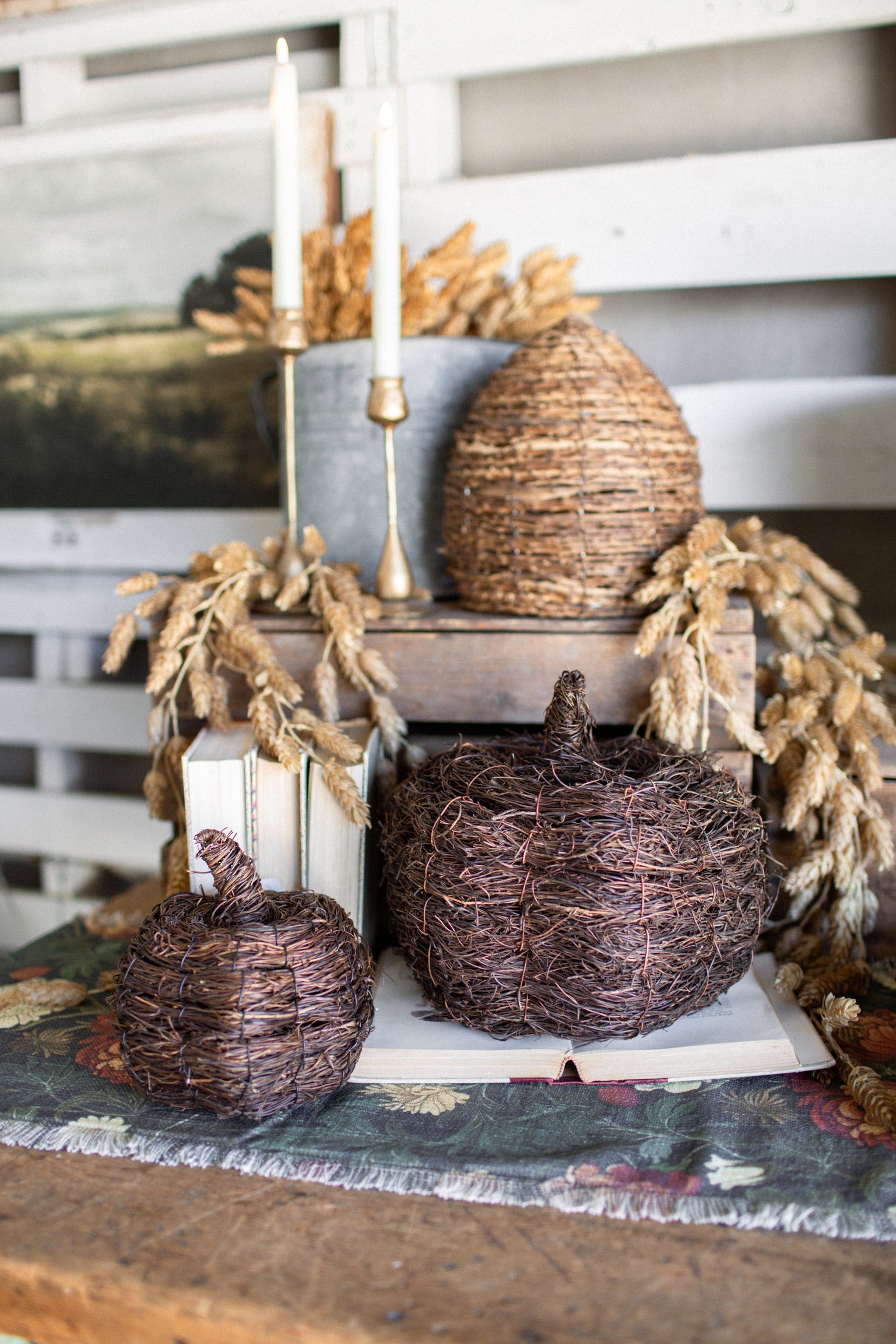 Cottage Vine Pumpkin
