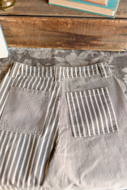 Franklin Stripe Mixed Pant