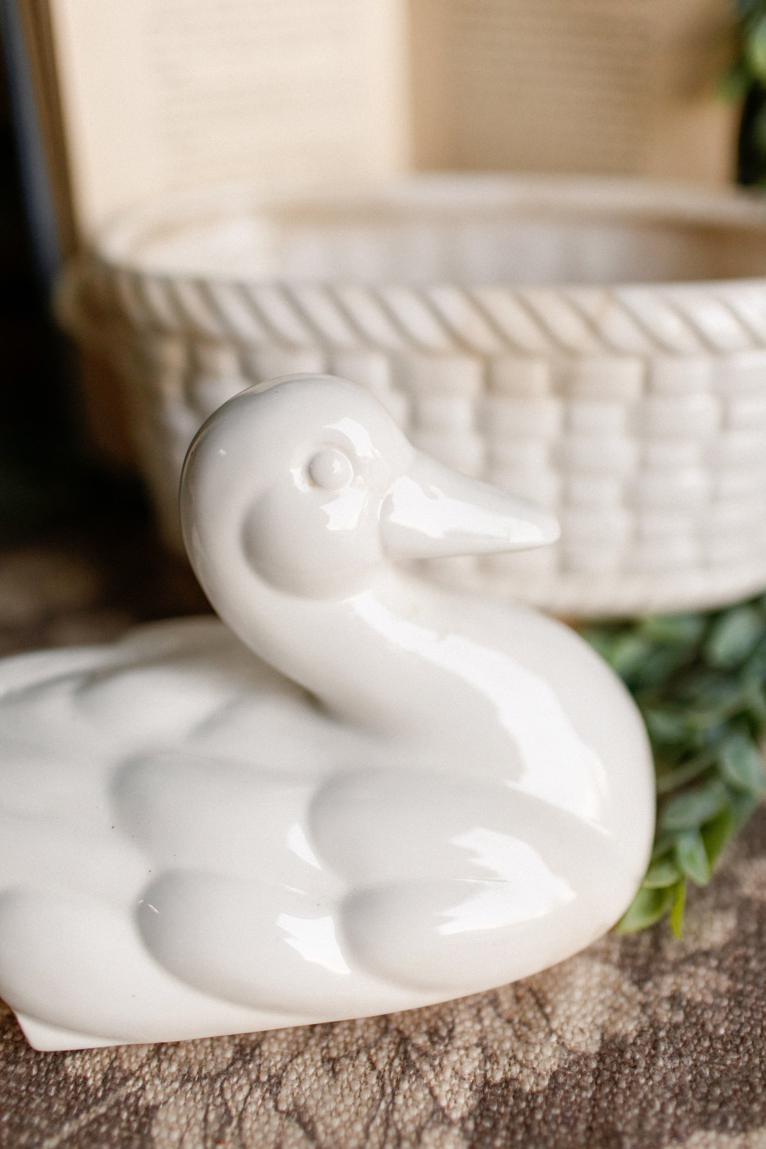 Vintage Duck Casserole Dish