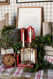 Fluted Bow Candlestick