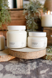 Apothecary Candle -- Garden Citrus The Little Burlap Barn®