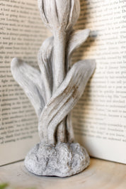 Concrete Tulip Candlestick The Little Burlap Barn®