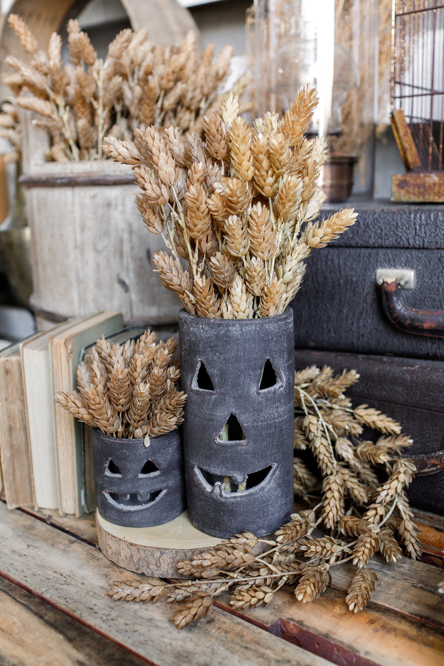 Handmade Clay Jack Lantern