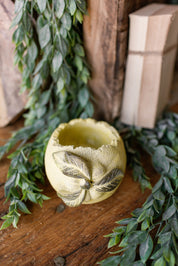 Lemon Concrete Planter
