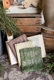 Embroidered Wildflower Towels The Little Burlap Barn®
