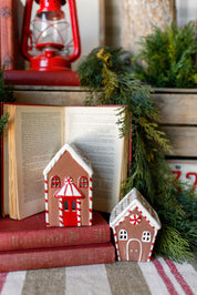 Ceramic Lighted Gingerbread House