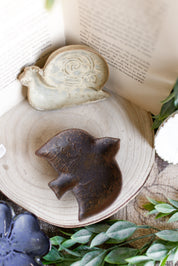 Stoneware Flora & Fauna Dish