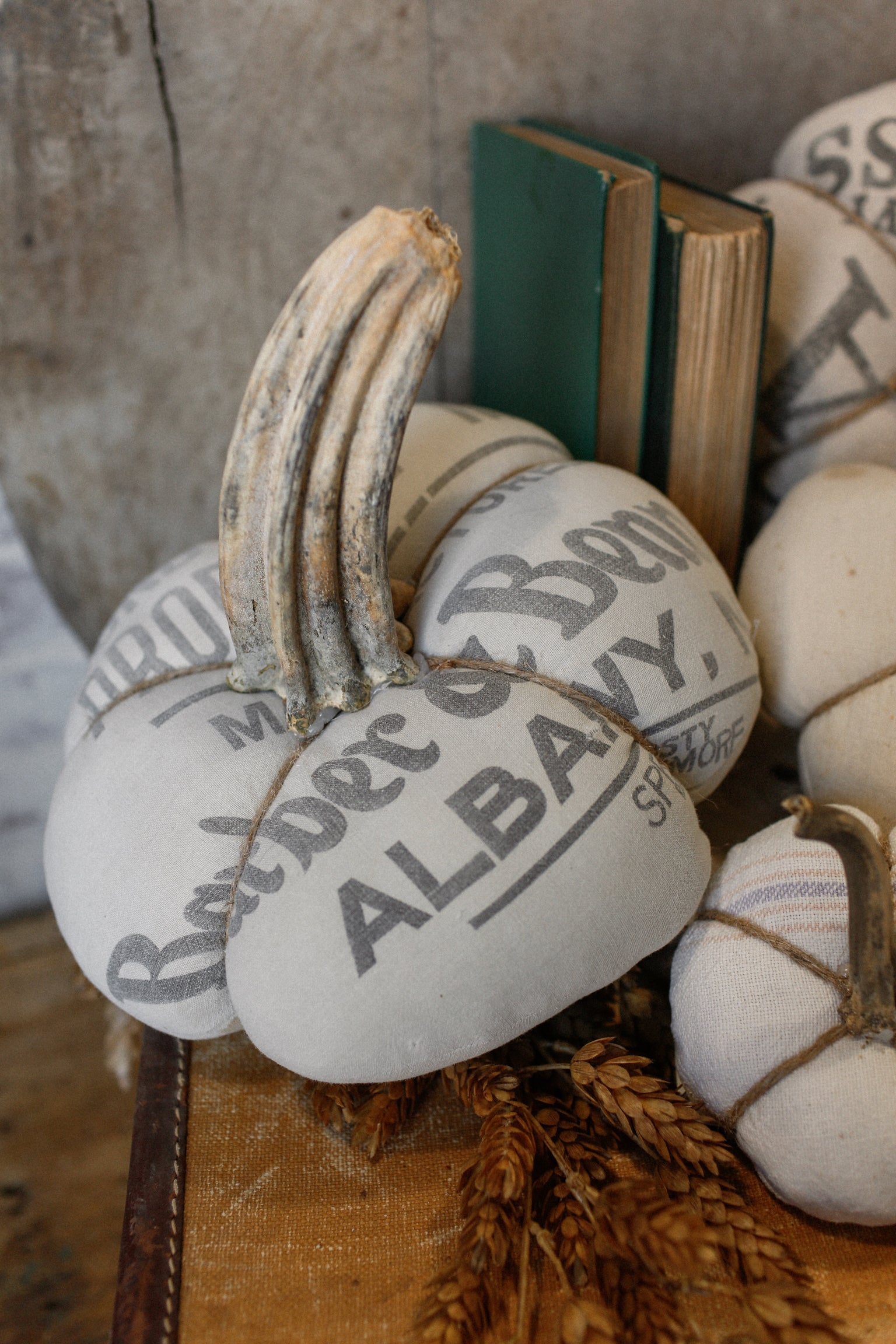 Handmade Grainsack Pumpkin (3 Sizes)