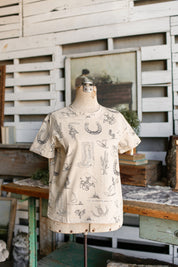 Creme Wild West T-Shirt