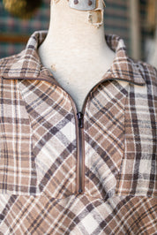 Cotswolds Plaid Pullover