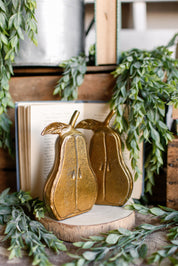 Golden Pear Bookends