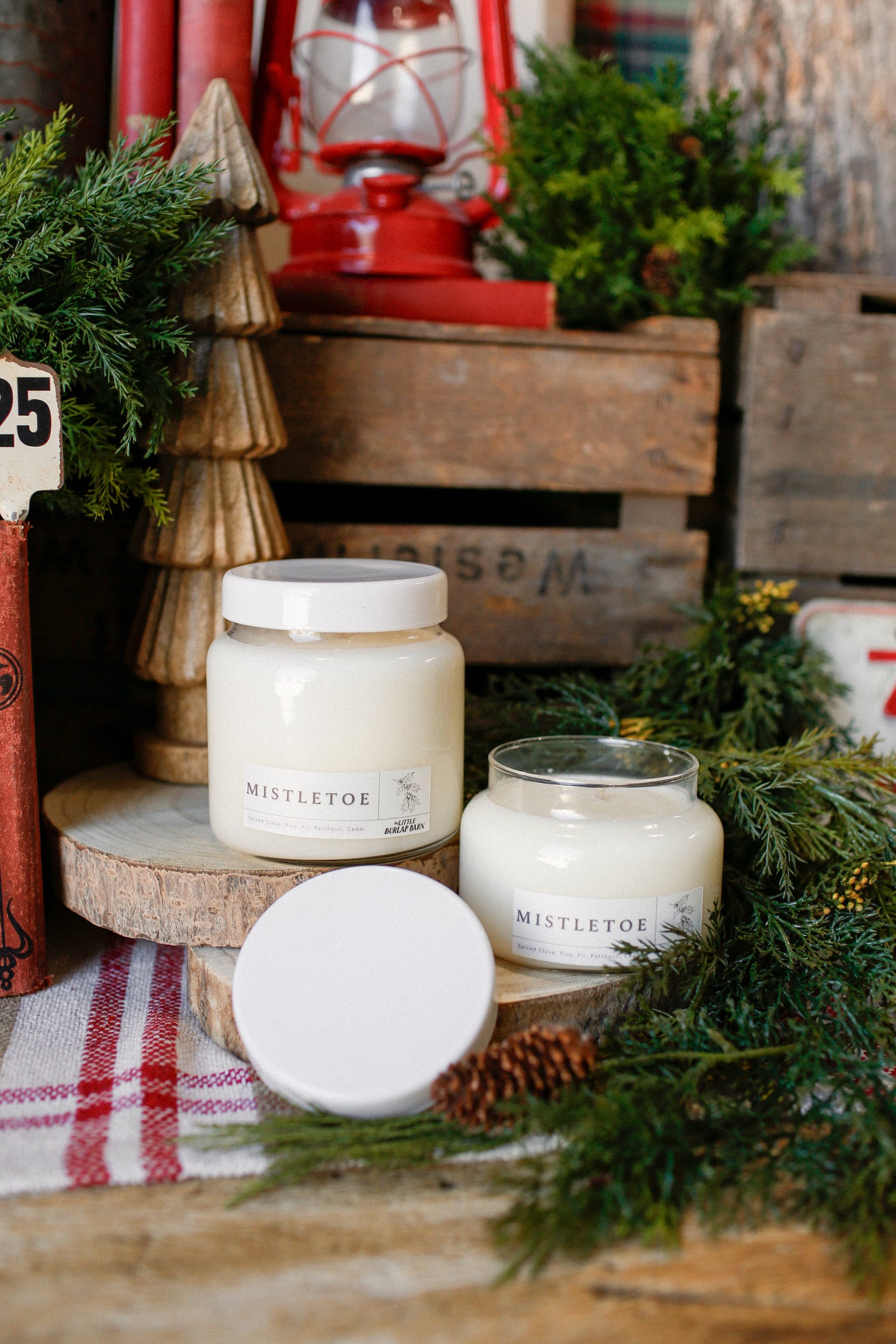 Apothecary Candle-Mistletoe