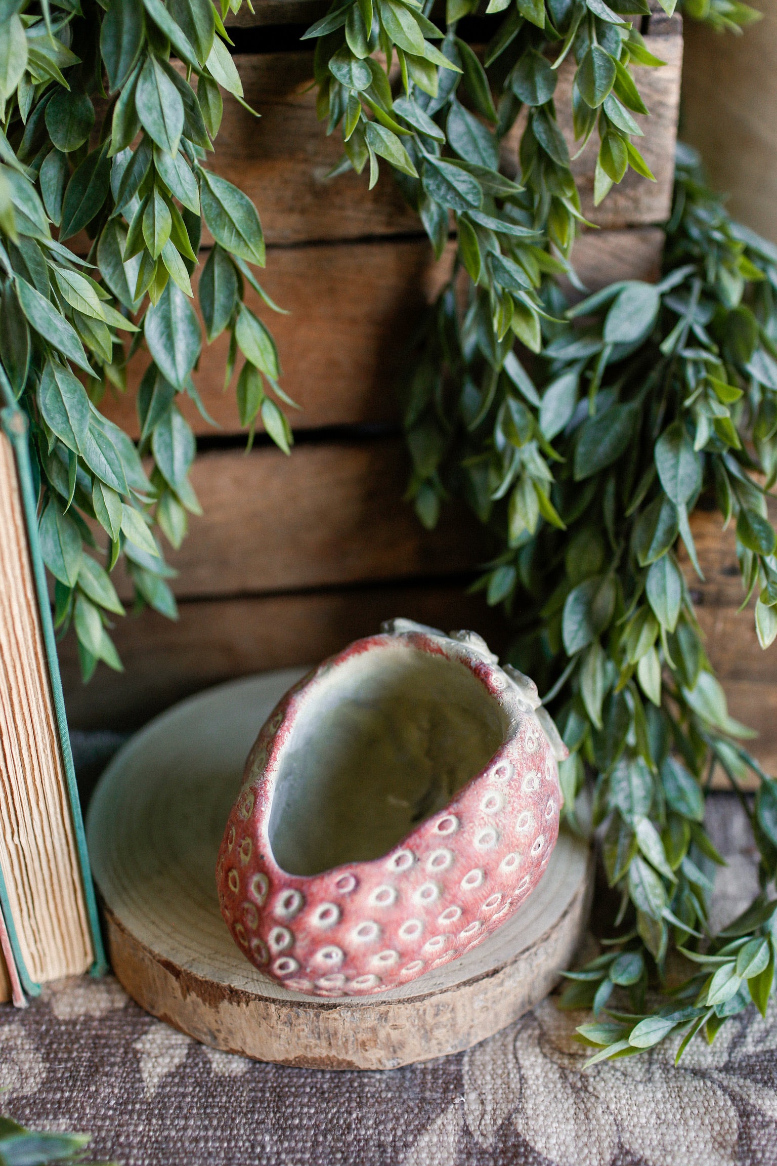 Mini Strawberry Laying Planter
