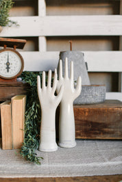 Vintage Industrial Ceramic Glove Mold (M)
