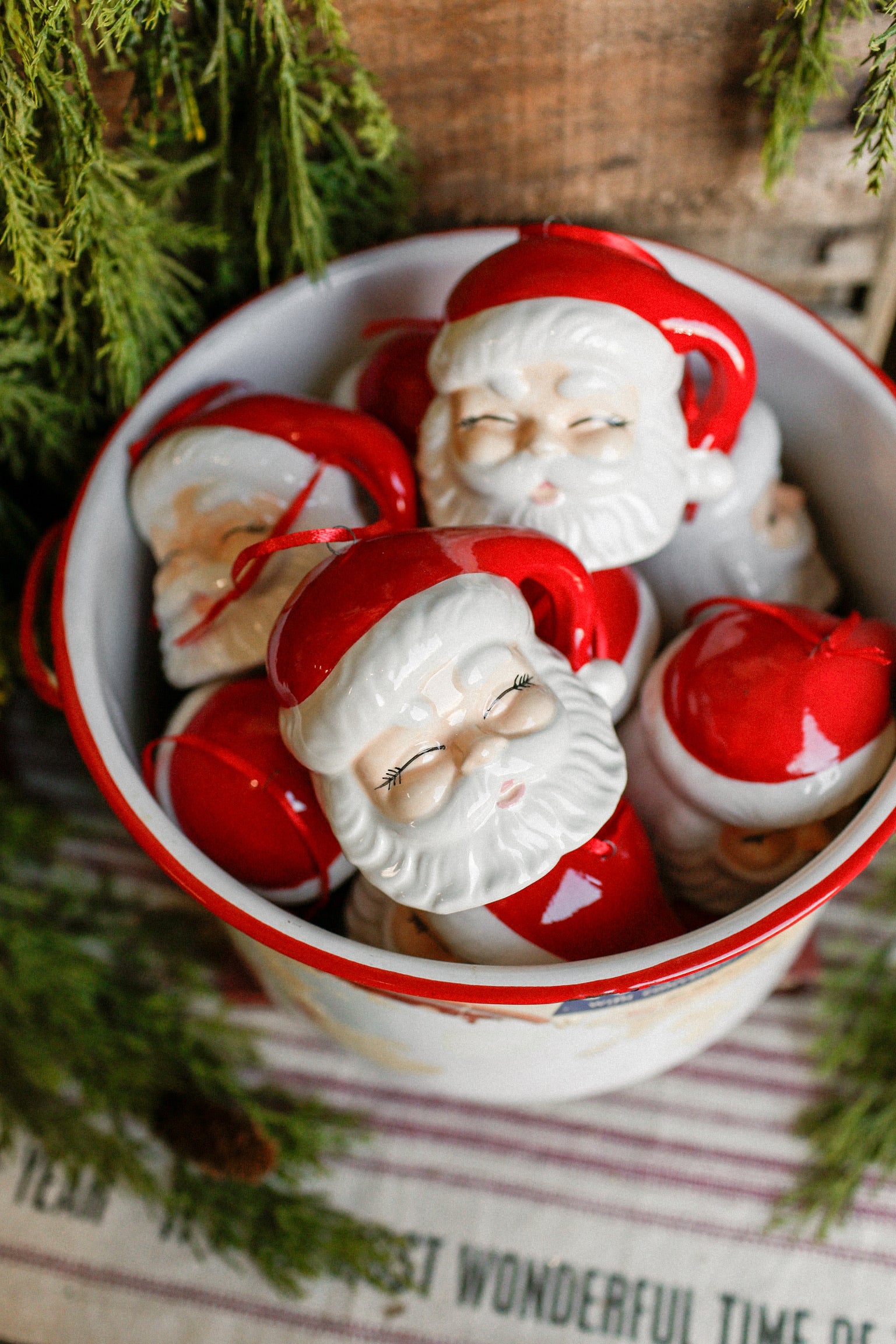 Santa Ornament