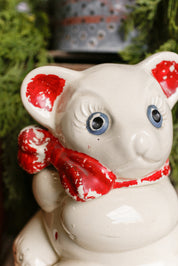 Vintage 1940's Bear Cookie Jar